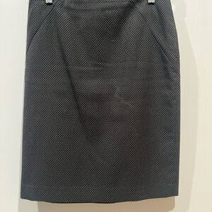 Halogen Black and White Pencil Skirt